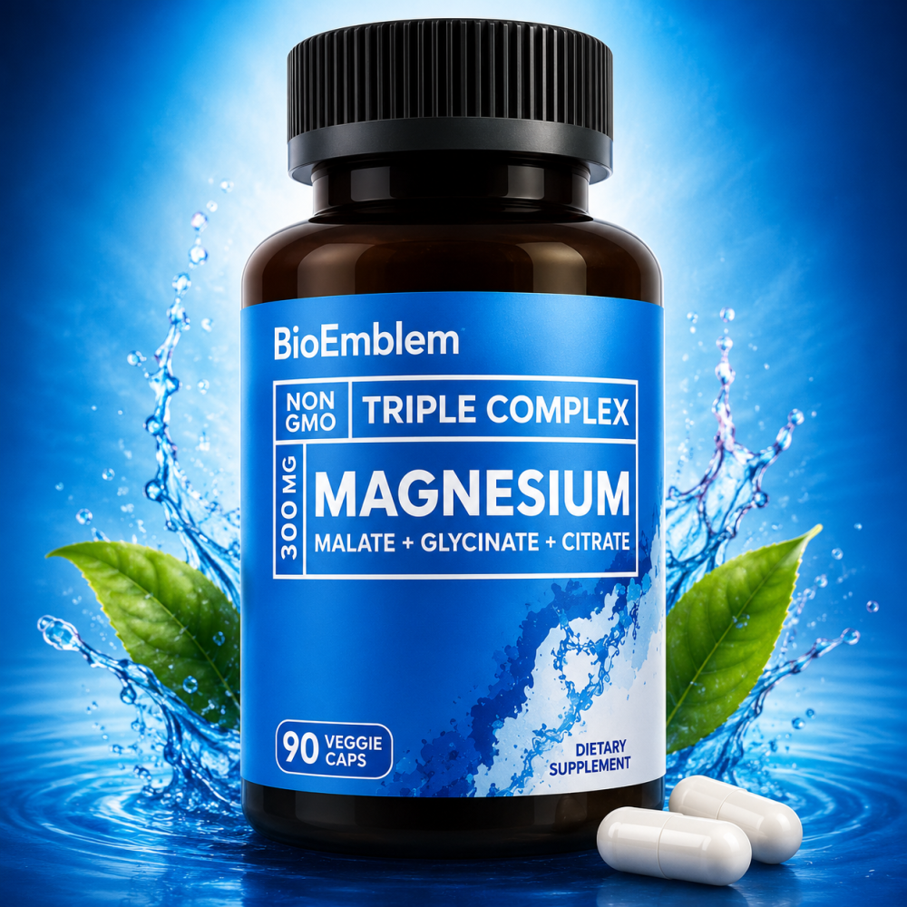 TRIPLE COMPLEJO MAGNESIO 300MG CÁPSULAS